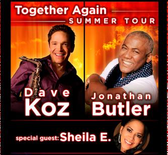 Dave Koz and Jonathan Butler with special guest Sheila E.